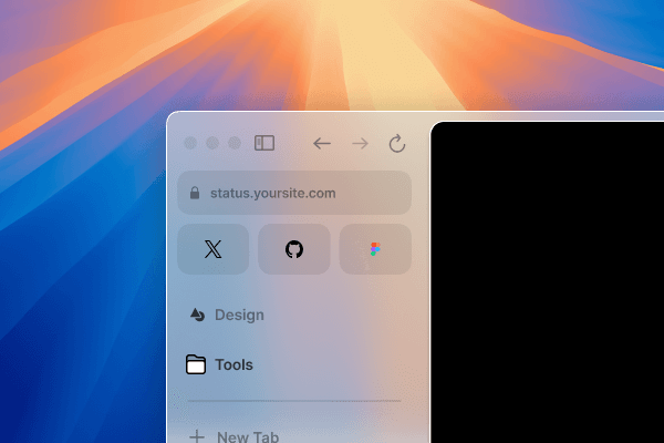 status page